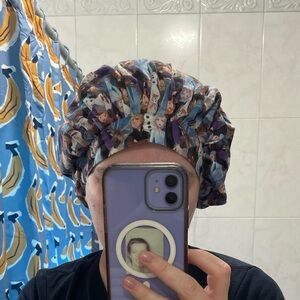 frozen themed scrub cap!